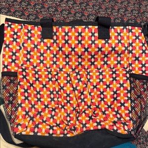 Thirty-One Floral Starburst Tote